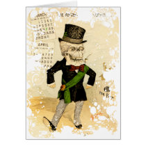 Skeleton Man - St. Patrick's Day Greeting Card
