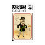 Skeleton Man - St. Patrick's Day postage