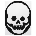 Skeleton Mask Custom Letterhead