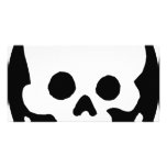 Skeleton Mask Custom Photo Card