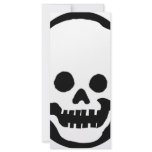 Skeleton Mask Full Color Rack Card