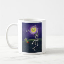 Skeleton Moon mugs