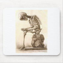 skeleton mouse pad