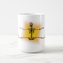 Skeleton mug