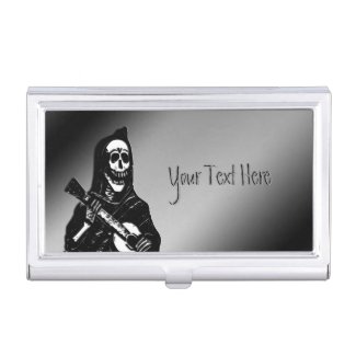 Skeleton Personal Business Card Case