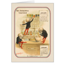 Skeleton Pharmacy/ Drug Store - "No Substitution" Greeting Cards