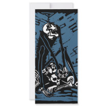 Skeleton Pile rack cards by HeydayGraphix Skeleton Pile rack cards