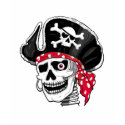 Skeleton Pirate T-shirt shirt