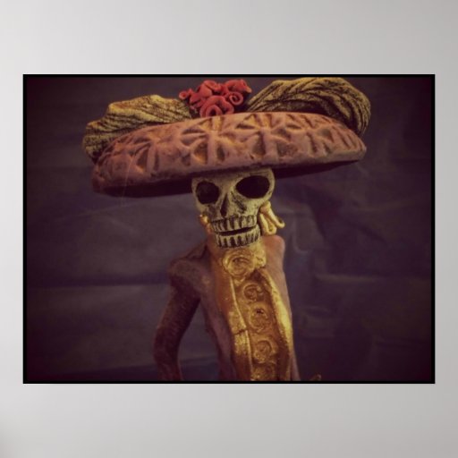 Skeleton Portrait Posters