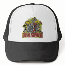 Skeleton Rock Drummer hats by SkullShock Skeleton Rock Drummer hats