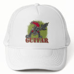 Skeleton Rock Guitarist hats