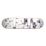 Skeleton Skateboard