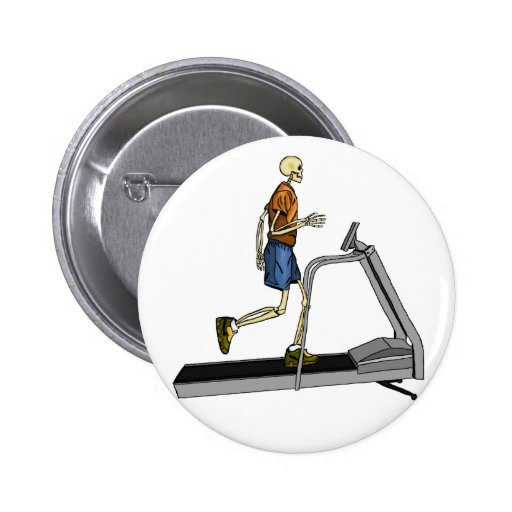 Skeleton Sport Fitness Pin