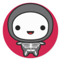 Skeleton Sticker