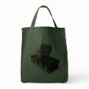 Skeleton Trick or Treat bag by holiday_tshirts Skeleton Trick or Treat bag