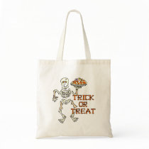Skeleton Trick or Treat bag