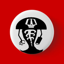 Skeleton warrior buttons