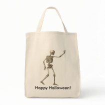 Skeleton Waving Bag