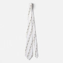 Skeleton Waving tie