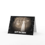 Skeleton with Effects Greeting Card