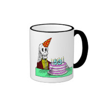 Skeletons 50th Birthday Gifts Mugs