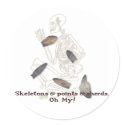 Skeletons, Points, & Sherds, Oh My! stickers