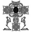 Skeletons Praying to Celtic Cross t-shirts by donxvito Skeletons Praying to Celtic Cross t-shirts