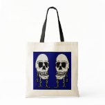 Skeletons Trick-or-Treat Tote Bag Candy Sack