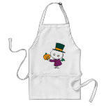 Skellie with Pumpkin Aprons