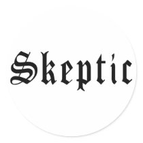 Skeptic 1 sticker