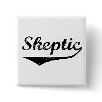 Skeptic 2 pinback buttons