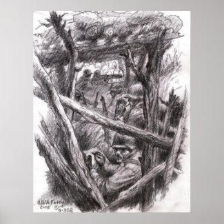 Sketch Artist Rifleman print