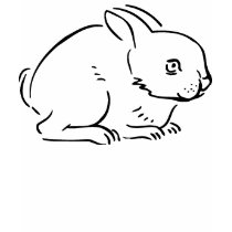 SKETCH BUNNY T SHIRT by alittleblack SKETCH BUNNY T SHIRT