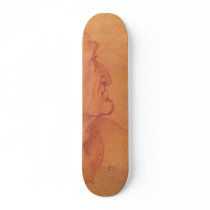 sketch for Leonardo da Vinci's Last supper. Skateboards
