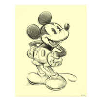 Sketch Mickey Mouse posters