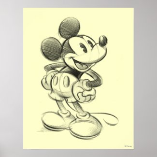 Sketch Mickey Mouse