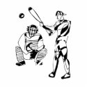 Sketch of Baseball Batter