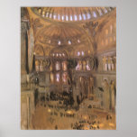 Sketch of Santa Sophia by John Singer Sargent Print