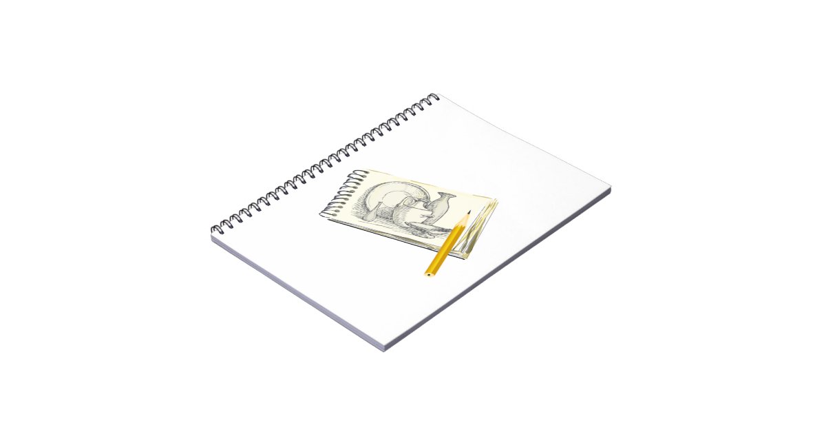 Sketch Pad Drawing Notebook | Zazzle