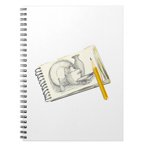 Sketch Pad Drawing Notebook Zazzle