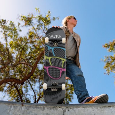 SkEtCh Skateboard by Sketch_Clothing