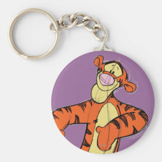 tigger plush keychain