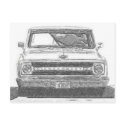 Sketched Chevy Truck postcards by talonrs Sketched Chevy Truck postcards
