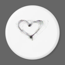 Sketched Love magnets