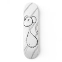 Rato esboçado skates