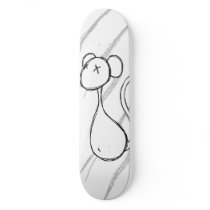 Sketched Mouse skateboards by LifeEmbellished Sketched Mouse skateboards
