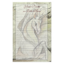 Sketched Unicorn Stationary stationery by Customizables Sketched Unicorn Stationary stationery