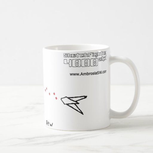 Sketchfighter 4000 Alpha Mug