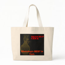 Sketchup'sBest Chick Fan purse bags