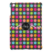 Sketchy Dots Custom Monogram iPad Mini Case ipad mini cases